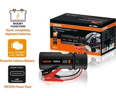 Osram akumuliatoriaus paleidėjas (booster) BATTERYjumpstart 1000 OJS020