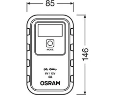Osram įkroviklis BATTERYcharge 904 | OEBCS904