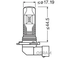 Osram LED lemputės LEDriving FL H10 I 9745CW