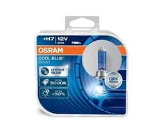 Osram lemputės H7 COOL Mėlynas HYPER BOOST