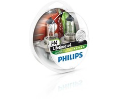 Philips Lemputės H4 LongLife EcoVision