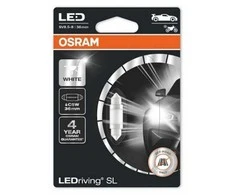 Salono apšvietimo LED lemputė OSRAM 6418DWP-1BL C5W 36mm