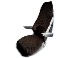 Sėdynių užtiesalai StyleTruck VELVET juodi 2vnt.