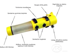 Žibintuvėlis avarinis daugiafunkcinis TL 023