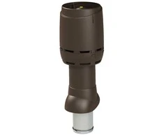 125P/IS/500 FLOW Ventiliacijos kaminėlis, rudas