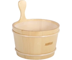 4L wooden bucket + plastikas pot