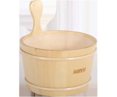 4L wooden bucket + plastikas pot