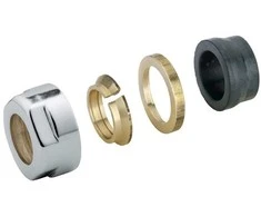 adapters kapara caurulei 10mm, 24-19, hroms
