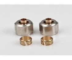 adaptor for multilayer pipe 18x2 mm, 3/4", chrome
