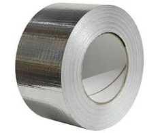 Aliuminio lipni juosta 48mmx45m, armuota