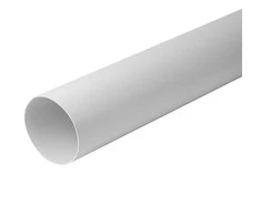 Ventiliacinis kanalas EUROPLAST D125, 1m