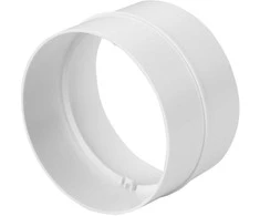Europlast apaļo kanālu savienojums plastmasas, Ø125mm