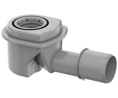 traps Showerdrain M+, horizontāls, DN40/50, h=89 mm