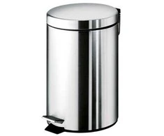 ARGENTA šiukšlių dėžė 7L, chromas