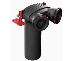 Heatpex ARIA CONNECT difuzora pieslēgums DN90 (2 x 90mm), L=349mm