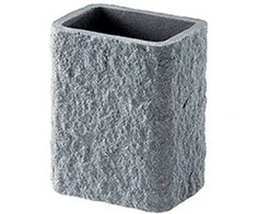 Aries stiklinė, pilka