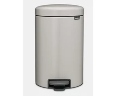 Brabantia atkritumu tvertne ar pedāli NewIcon, 12l, soft pilkas