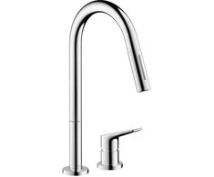 Axor Citterio M 2-jų dalių virtuvinis maišytuvas, chromas