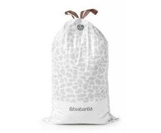 Brabantia atkritumu tvertnes ieliktņi L, 40-45l, 40 maisi rullītī, balts