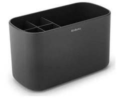 Brabantia vannasistabas piederumu organizators ReNew, tumši pelēks