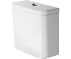 cistern DuraStyle, side supply, 4,5/3 l, baltas