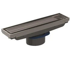 Geberit Cleanl‌ine dušo latako grotelės su įklijuojama plytele,18,8x4,3 cm, nerūdijantis plienas