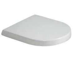 Duravit poda sēdriņķis ar vāku Darling New, QR/SC, balts