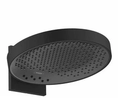 Hansgrohe dušas galva ar turētāju Rainfinity 360 1jet, no sienas, matēta melna