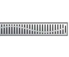 dušas kanāls ACO ShowerDrain M+ un E+, 1000 mm, reste Wave, nerūs. tērauds