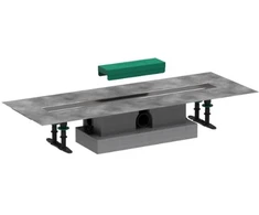 Hansgrohe dušas kanāls ar trapu uBox Universal, 900 mm, DN50, horizontāls