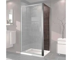 dušas siena stūrim X1, 900 mm, h=1900, spīdīgs sudrabs/caurspīdīgs stikls AP ##