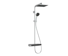 shower system with thermostat Activera Q 290 1jet EcoSmart ShowerTablet Select 360 Varia, chrome