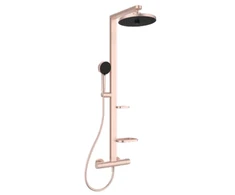 Ideal Standard dušas sistēma ar termostatu Ceratherm ALU+, rose