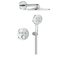 Grohe dušas sistēma ar termostatu Grohtherm Smartcontrol/Rainshower SmartActive 310, hroms (bez SmartBox)