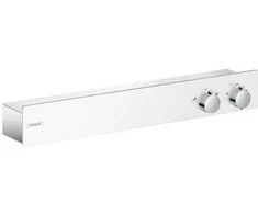 Hansgrohe dušas termostata ShowerTablet Select 600 virsapmetuma daļa, balts/hroms
