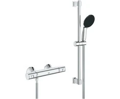 Grohe dušas termostats ar dušas komplektu Precision Start, hroms