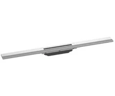 Hansgrohe Dušo latakas „RainDrain Flex“, 800 mm, pasukamas, šlifuoto nerūdijančio plieno