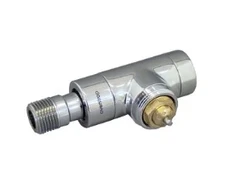 Ekskliuz. termostatinis ventilis 1/2", tiesus, chromas