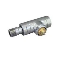 Ekskliuz. termostatinis ventilis 1/2", tiesus, chromas