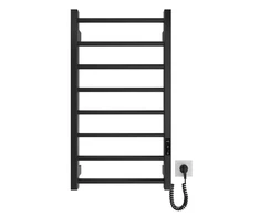 Elektrinis rakšluosčių džiovintuvas HF Leeds, 770х530 mm, matinis juodas