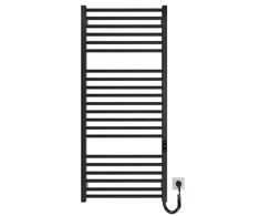 elektriskais dvieļu žāvētājs HF Derby, 1170х530 mm, tērauds, matēts juodas