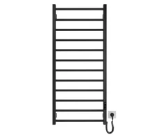 elektriskais dvieļu žāvētājs HF Leeds, 1170х530 mm, tērauds, matēts juodas