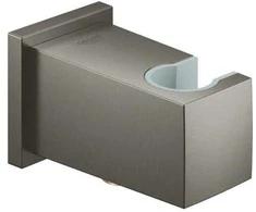 Grohe „Euphoria Cube“ dušo jungties alkūnė, šlifuoto kieto grafito spalvos