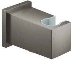 Grohe „Euphoria Cube“ dušo jungties alkūnė, šlifuoto kieto grafito spalvos