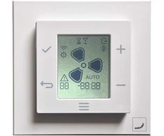 Zehnder EVO Sense bezvadu vadības pults ar LCD ekrānu
