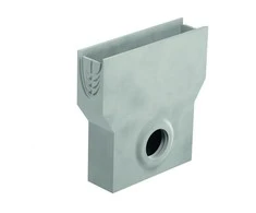 FILCOTEN light sump unit NW 100, 500/140/500, with pipe coupling DN100
