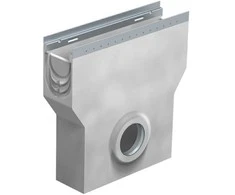 FILCOTEN tec KIT NW 100 V pravalos blokas su cinkuotais kraštais LxWxH: 500x130x500 su išbėgimu DN10