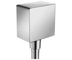 Hansgrohe Fixfit išvadas iš sienos, kvadratinis, chromas