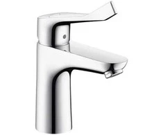 Hansgrohe Focus Care 100 praustuvo maišytuvas prailginta rankenėlė