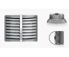 gaisa sildīšanas iekārta Heater Condens One, 1600m3/h (5-25 kW) ar EC motoru